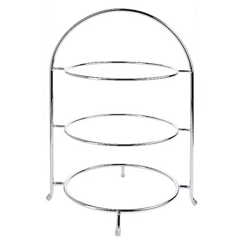 3-poschodový stojan na taniere, 48 cm, na taniere 27-31 cm | CONTACTO 3248/300