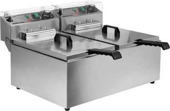 Elektrická fritéza 2-komorová 2x11,5 l | YATO YG-04624