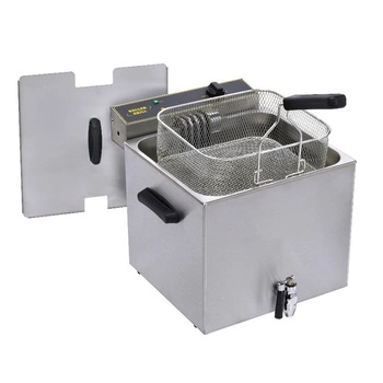 Elektrická fritéza s kohútikom, 12 l, 6.4 kW | ROLLER GRILL MF120R