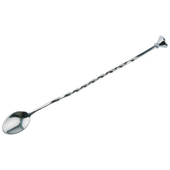 Barmanská lyžica s kužeľovým tĺčikom, 28 cm | APS 93134