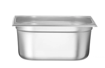 Nádoba veľkosti GN 1/2 s hĺbkou 15 cm z nerezovej ocele BUDGET LINE | HENDI 800348