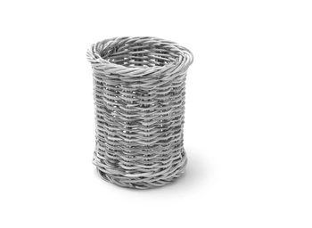 Okrúhly košík na príbory - sivý | HENDI 426197