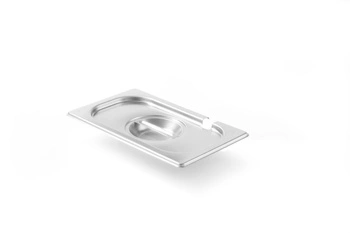 Oceľové veko pre GN 1/4 KITCHEN LINE s výrezom pre naberačku HENDI 806951