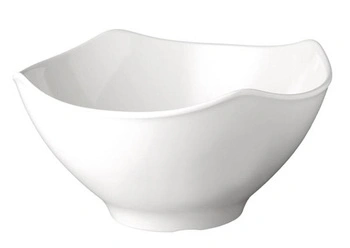 Miska GLOBAL BUFFET z melamínu, biela, 40x40x17.5 cm obj. 8 l | APS 83790