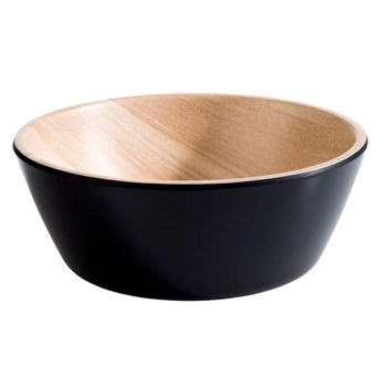 Melamínová miska FRIDA čierna priemer 20 cm | APS 84610