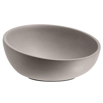Miska ELEMENT, betón, sivá, 29.5x14.5 cm, 2.5 l | APS 30002