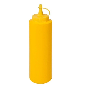 Dávkovač na omáčky žltý, 350 ml, 21 cm | CONTACTO 1460/353
