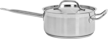Nerezový hrniec s pokrievkou s objemom 5 l | YATO YG-00062