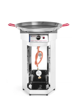 Plynový gril Fiesta 600, plynový, 4,8 kW, Ø 60 cm | HENDI 146002