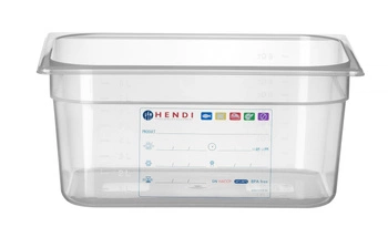 HACCP polypropylénový GN 1/2 hrniec 15 cm hlboký HENDI 880166