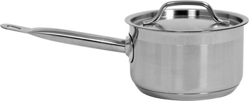 Nerezový hrniec s pokrievkou, objem 1,9 l | YATO YG-00060