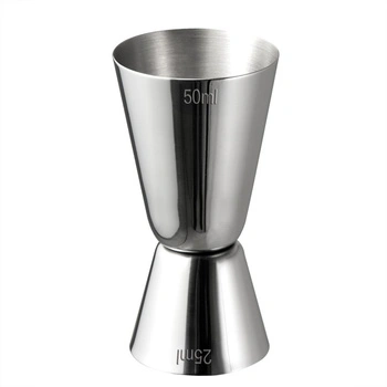 Odmerka barmanská obojstranná 25-50 ml, 8.5 cm | APS 93112