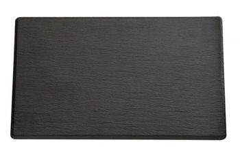 Podnos GN 1/2 SLATE, melamín, čierny, 32.5x26.5x1.2 cm | APS 83956