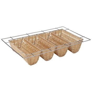 Nádoba na príbor GN 1/1 BUFFET, béžová, 53x32,5x10,5 cm | APS 11965