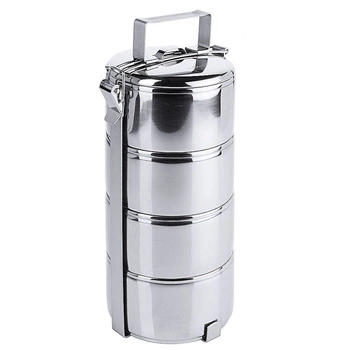 Oceľová obedová termoska 2,4 l, priemer 11,5 cm | CONTACTO 4012/124