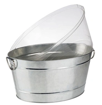 Chladič na fľaše TIN, oceľový, 18 l | APS 36096