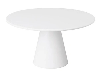Etažér na koláče a torty CASUAL, biely, z melamínu, priemer 31 cm, výška 16 cm | APS 83891