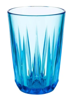 Pohár z tritánu CRYSTAL, modrý, 200 ml, 7.5x11 cm, súprava 48 kusov | APS 10516