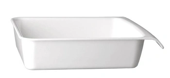 Miska CASCADE GN 1/2 z melamínu, biela, 32.5x26.5x7.5 cm, 3.65 l | APS 83960