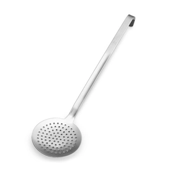 Cedníkova lyžica monoblok, priemer 12 cm, dĺžka 36 cm | FORGAST FG11121