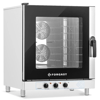 Elektrický konvektomat 6 GN 1/1 alebo 6 podnosov 60x40 cm,  10.5 kW | FORGAST FG09522