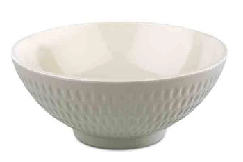 Miska ASIA PLUS, melamín, bielo-sivá, 16x7 cm, 600 ml | APS 15403