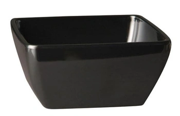 Miska PURE COLOR z melamínu, čierna, 25x25x12 cm, 3.8 l | APS 83469