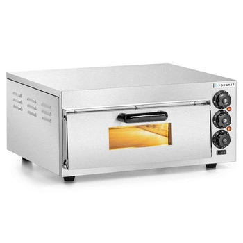 Pizza pec 1-komorový, 1x40 cm, 2 kW, 230 V | FORGAST FG09552