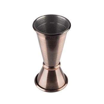 Odmerka barmanská obojstranná 20–40 ml, farba antická meď | APS 93352