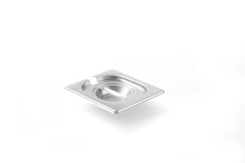 Oceľové veko pre GN 1/6 KITCHEN LINE s výrezom pre naberačku HENDI 806968