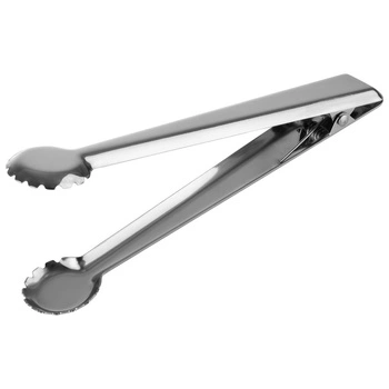 Kliešte na kocky ľadu, oceľová farba 20 cm | APS 75853
