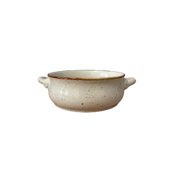 Polievková miska Terra rustic krémová 600 ml | KERA CERAMIKA 7.8.2/R.K