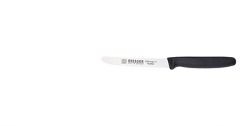 Univerzálny nôž s vlnitým ostrím - 11 cm, čierny | GIESSER MESSER 8365 wsp 11