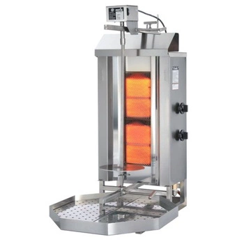 Gyros (kebab) plynový Potis GD-2, náplň 30 kg, 2 vykurovacie zóny, napájaný zemným plynom G20 | POTIS PG1203
