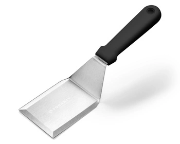 Špachtľa na opekanie steakov 10x7,5 cm, nerezová oceľ, 27,5 cm | FORGAST FG11223