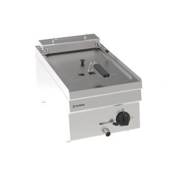 Elektrická fritéza 400 V s výmenníkom tepla, 1-komorová 8 l, 7.5 kW | TECNOINOX 116056