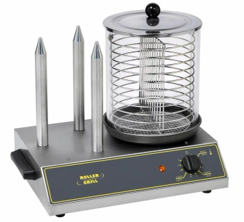 Zariadenie na hot-dogy, 3 hroty, 0.65 kW | ROLLER GRILL CS 3 E