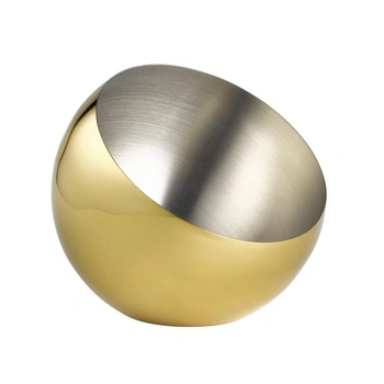 Miska SPHERE, melamín, zlatá farba, 24x21 cm, 2 l | APS 40775