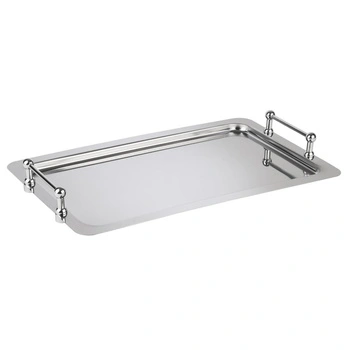 Podnosový podnos GN 1/1 BUFFET STAR, nehrdzavejúca oceľ, 53x32,5x7 cm | APS 11150