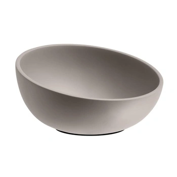 Miska ELEMENT, betón, sivá, 26x13 cm, 1.7 l | APS 30001