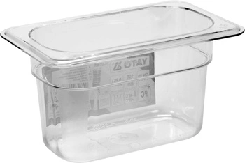 GN 1/9 kontajner 10 cm hlboký z polykarbonátu | YATO YG-00431