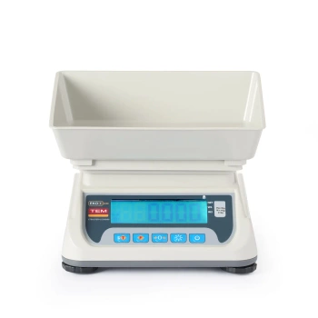 Kuchynská váha LCD s legalizáciou, séria ECO+ | TEM TEKO+LCD06T-P1