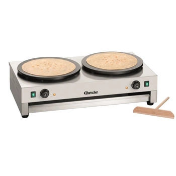 Elektrický dvojitý palacinkovač 2x40 cm | BARTSCHER 104457