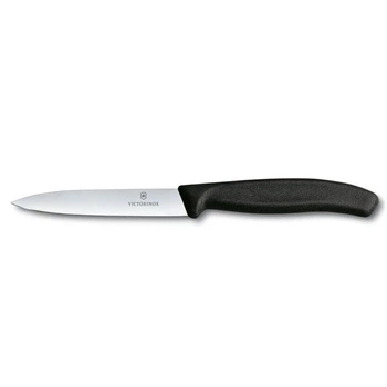 Švajčiarsky nôž na zeleninu Classic čierny s dĺžkou čepele 10 cm | VICTORINOX 6.7703