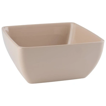 Miska PURE z melamínu, béžová, 19x19x9 cm, 1.5 l | APS 85260