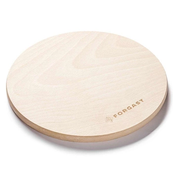 Okrúhla hladká drevená doska 22 cm | FORGAST FG12644
