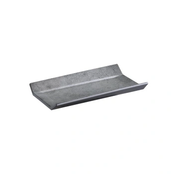Podnos CONCRA GN 1/4, z melamínu, sivý, 26.5x16.2x3.5 cm | APS 84403