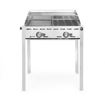 Plynový gril Green Fire Profi Line 2-horákový, 11,6 kW | HENDI 149508