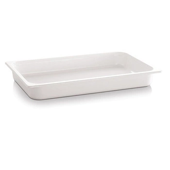 Nádoba GN 1/4 hl. 6,5 cm z melamínu biela | APS 83751