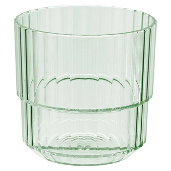 Pohár z tritánu LINEA, zelená farba 220 ml, 8.5x8 cm, sada 48 kusov | APS 10571